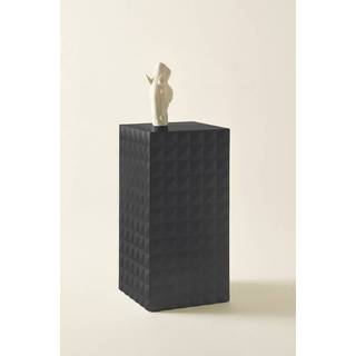 HAGA sidebord 40x40 cm - høj - Sort
