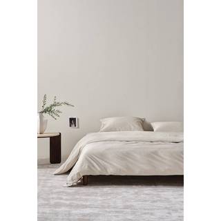 ZACK SATIN sengesæt med satin Dobbeltseng økologisk - Beige
