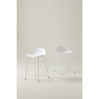 TARIFA barstol 2-pak - Hvid