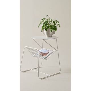 DALLY sidebord 56x59 cm - Hvid