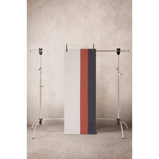 AMPLIER bomuldstæppe 80x200 cm - Flerfarvet