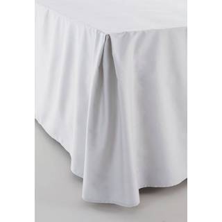 ZACK SATIN sengekappe med satin 60 cm økologisk - Hvid