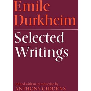 Emile Durkheim: Selected Writings