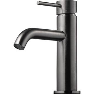 Tapwell EVM072 håndvaskarmatur - brushed black chrome