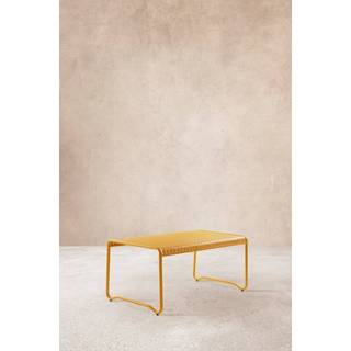 BELLEVILLE bord 97x173,4 cm - Gul