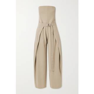 Ami Paris Strapless jumpsuit - brown - L