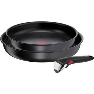 TEFAL Ingenio Daily chef Stegepandesæt 3 dele Sort L7629553