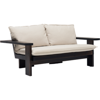 ASPVIK 03 havesofa - 2-pers - Brun