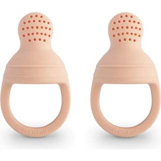Mushie Silikone Fresh Food Feeder (Soft Lilac) - 2 stk.