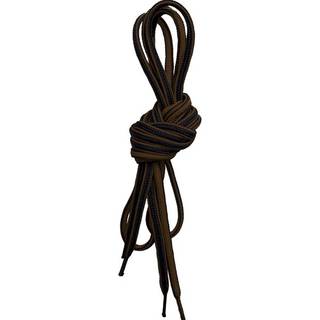 Lundhags Round Shoe Laces 150cm, snørebånd, sort/brun