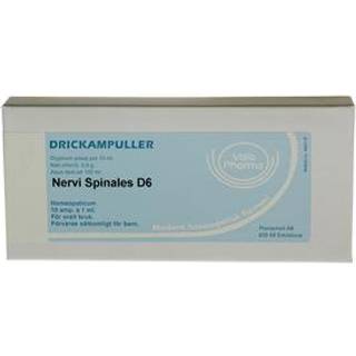 Nervi spinalis D6, 10 ampuller