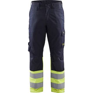 Blåkläder 1705 Buks Inherent Steel / Arbejdsbuks Inherent Steel - D116 - Marineblå/High Vis Gul