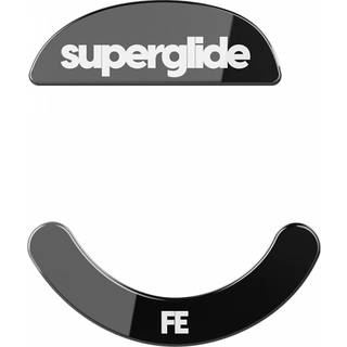 Superglide Glass Skates til Pulsar Xlite Series - Sort