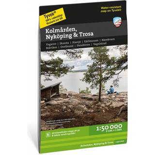 Calazo förlag Kolmården Nyköping Trosa 1:50 000 NoColour, OneSize