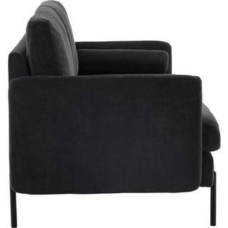 Venture Design Antibes 3-personers sofa Sort/mørkegrå 209,5 x 87 cm