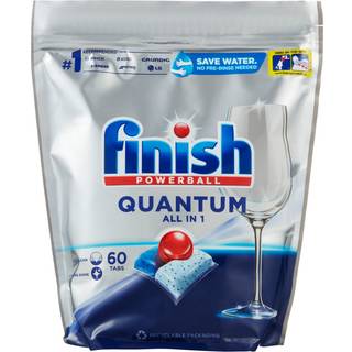 Finish Quantum All In 1 opvasketabs 60 stk ➞ På lager - klar til levering og afhentning