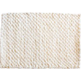 Deco Nord Miro Tæppe 60x90 Cm - Dørmåtter Jute Hvid - 900-6509-0