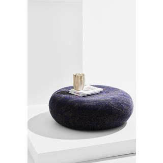 Jade puf diameter 100 cm - Blå