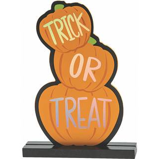 Trick or Treat Kürbis Tischdekoration