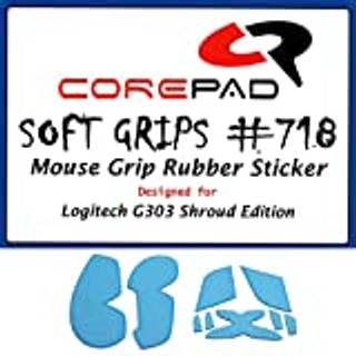 Corepad Grips til Logitech G303 Shroud Edition - Blå