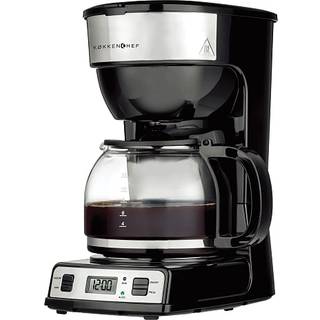 Køkkenchef kaffemaskine med timer - sort (På lager i varehus)