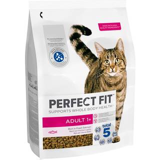Perfect Fit Adult 1+ tørfoder med laks til katte 41.05 DKK/1 kg