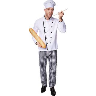 Kokkesæt kostume mand - XXL