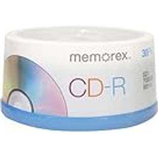 Memorex 700MB/80-minutters 52X Data CD-R Media (30-pack spindel)