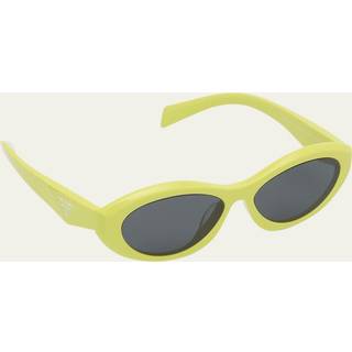 Prada PR 26ZSF Asian Fit 13L08Z 56 Solbriller Kvinder Gul - Yellow - 56mm