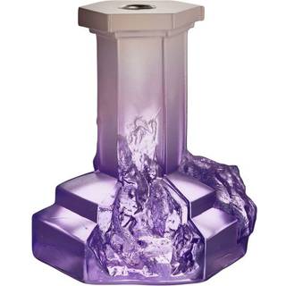 Kosta Boda - Rocky Barouqe Candlestick Syren 175 mm - Lysestager og lanterner - Hanna Hansdotter - Lilla