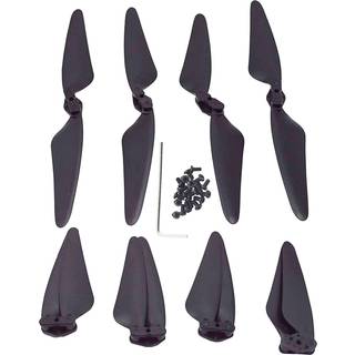 Blomiky 8 F11 sammenfoldelige propeller Props for F11 2-Axis Gimbal og F11GIM SJRC F11 DE22 4K Pro F11 Pro og F24 Pro F35 RC Quadcopter Drone F11