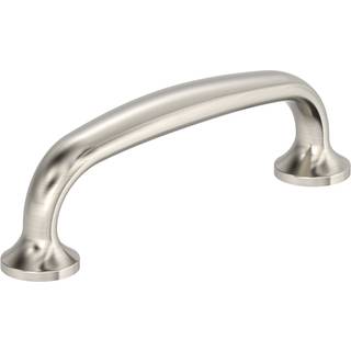 Amerock BP37395G10 | Satin Nickel Cabinet Pull | 3 in (76 mm) Center-to-Center Cabinet Handle | Berømmelse | Skuffet træk | Kitchen Cabinet Handl