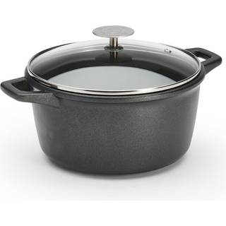 de Buyer Choc Extreme Bratentopf 20 cm / 2,8 L mit Antihaftbeschichtung - Aludruckguss - Schwarz