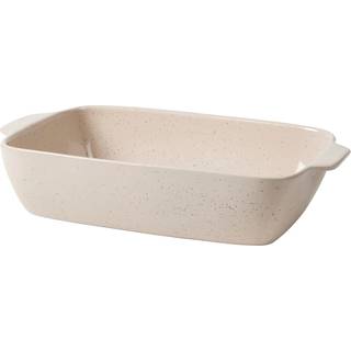Broste Copenhagen Vig ovnfast fad 26x40 cm Beige