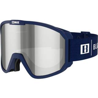 Bliz Rave JR - Smoke w silver mirror Dark blue