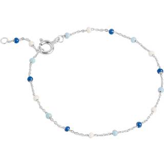ENAMEL Copenhagen Armbånd - Lola - Marine Silver Colour