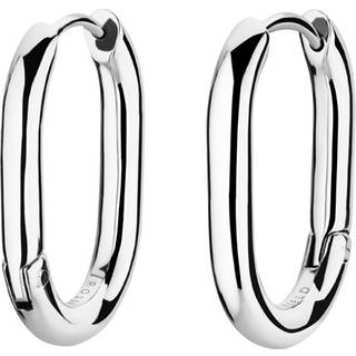 Rosefield JEOLS-J568 Damen-Ohrringe Creolen Oval Silberfarben