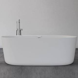 Copenhagen Bath Hornbæk 148 badekar - mat hvid