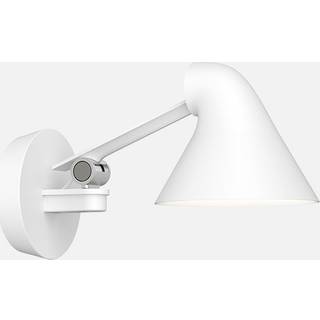 Louis Poulsen NJP Box LED Væglampe 2700k Kort Arm Hvid - Louis Poulsen