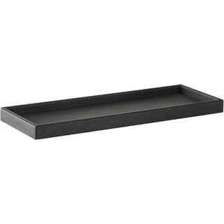 Sej Design bakke flot sort gummi. 6 størrelser, fra 99,- kr. krydderibakke. Hurtig levering. - størrelse 25 x 9 cm small