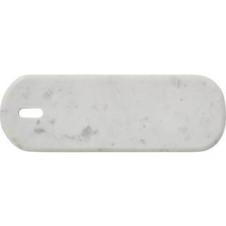 Lene Bjerre Ellia Serveringsbakke 20x60 Cm - Bakker Marmor Hvid - A00010845