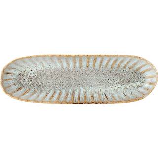 Bloomingville Fleur serveringsfad 12x37,5 cm Natur