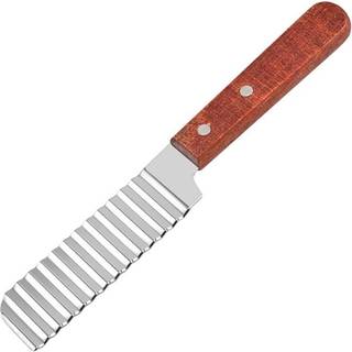 Takket pommes frites kniv