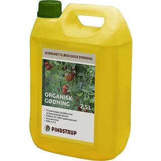 Pindstrup organisk gødning 2,5 liter (På lager i varehus)