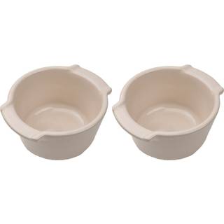 Peugeot Ramekin Auflaufform Duo 11 cm ecru - Keramik - Weiß