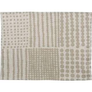 Almedahls Pricktyg dækkeserviet 34x45 cm Natur/Taupe