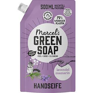 Marcel's Green Soap håndsæbe med lavendel og rosmarin refill 75.90 DKK/1 L