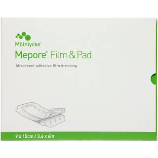 Mepore film & pad 9x15cm Medicinsk udstyr 5 stk