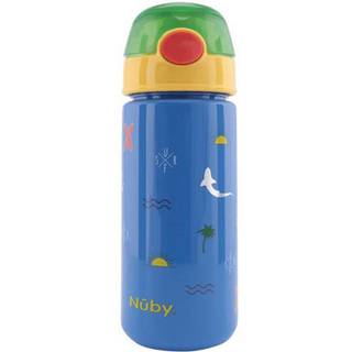 Nüby, Glitter Drikkedunk Med Sugerør, 3 År, Blue