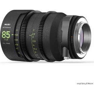 NiSi 85mm T1.9 Athena Full Frame Cine Prime Lens (Drop-In Filter version) Canon RF